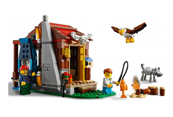 Конструктор LARI аналог LEGO 31098 Хижина в глуши