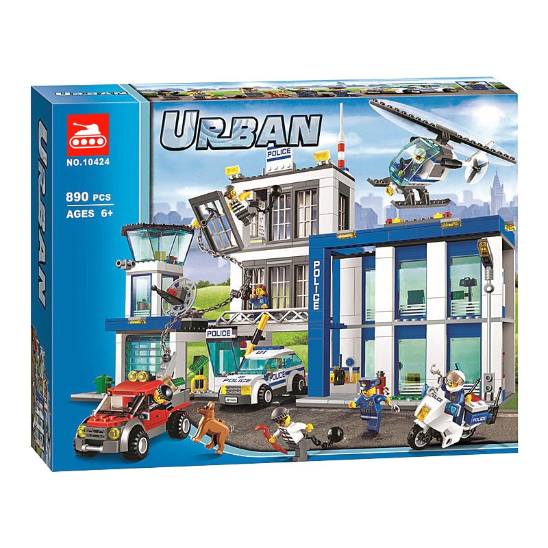 Конструктор аналог Lego City 60047 Полицейский участок