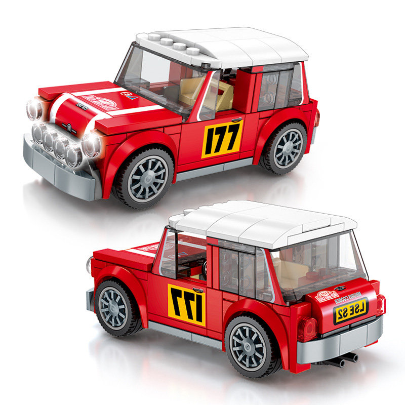 Конструктор Sembo Block Модель автомобиля Mini Cooper