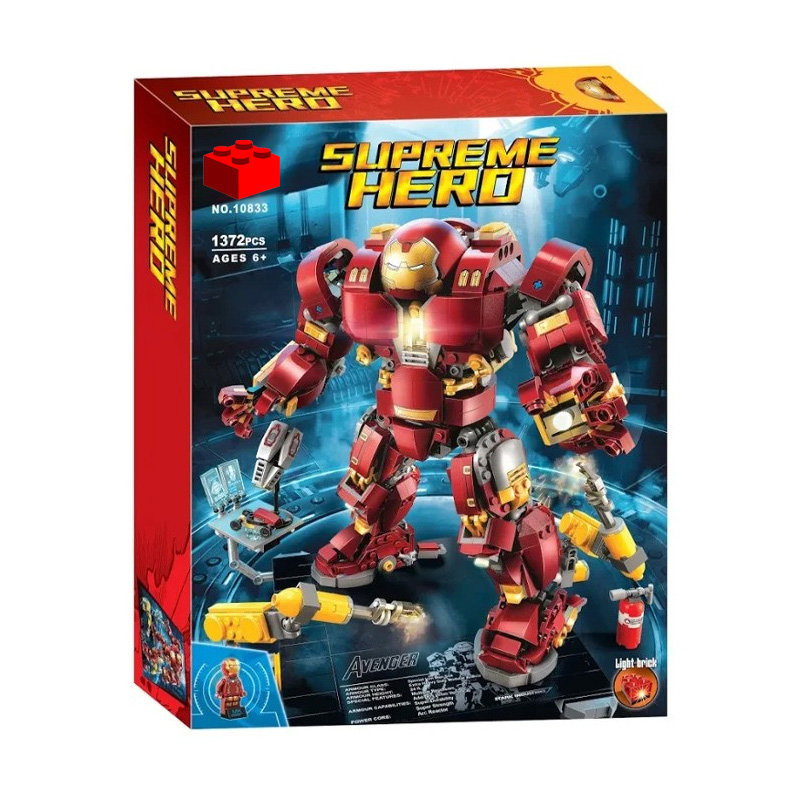 Конструктор BELA аналог LEGO 76105 Халкбастер: эра Альтрона