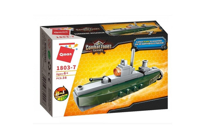 Конструктор Qman (Enlighten Brick) Морской линкор