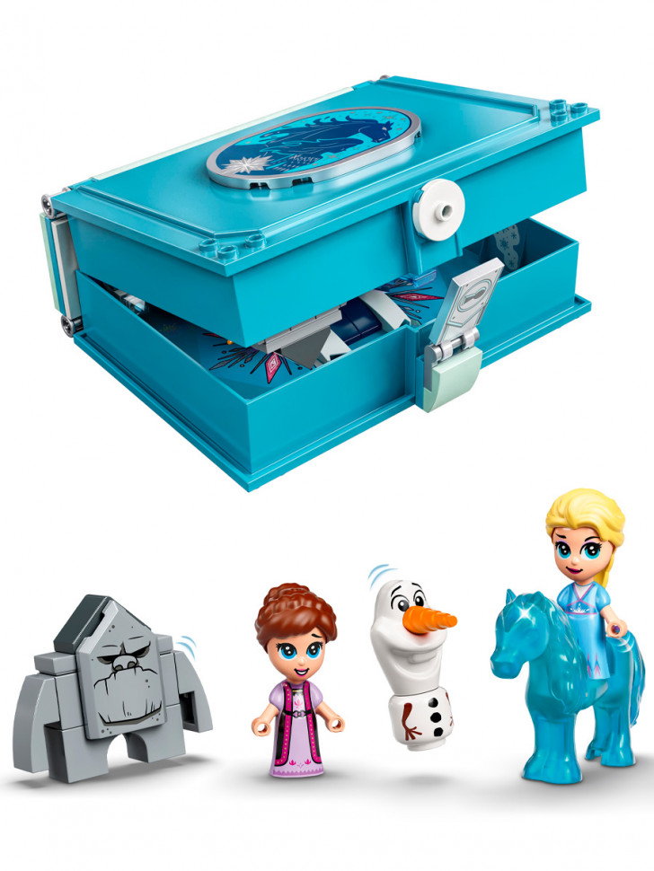 Конструктор аналог Lego Disney Princess 43189 Книга сказочных приключений Эльзы и Нока