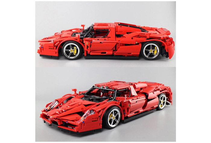 Конструктор Sembo Block Суперкар Ferrari Enzo на радиоуправлении