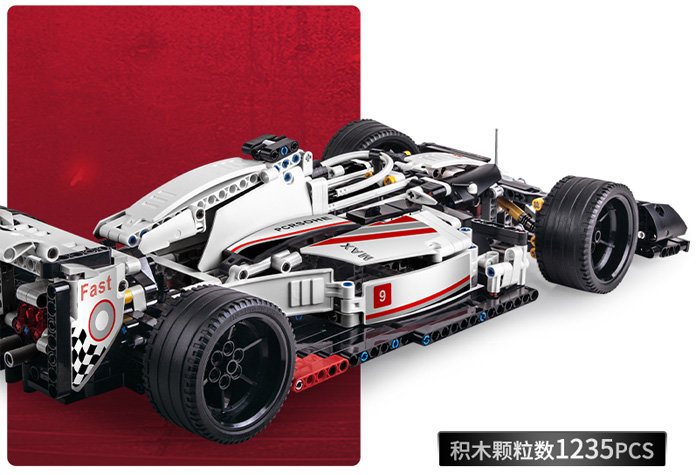 Конструктор Mould King Болид «Формула-1» (Аналог Лего Техник MOC 31313)