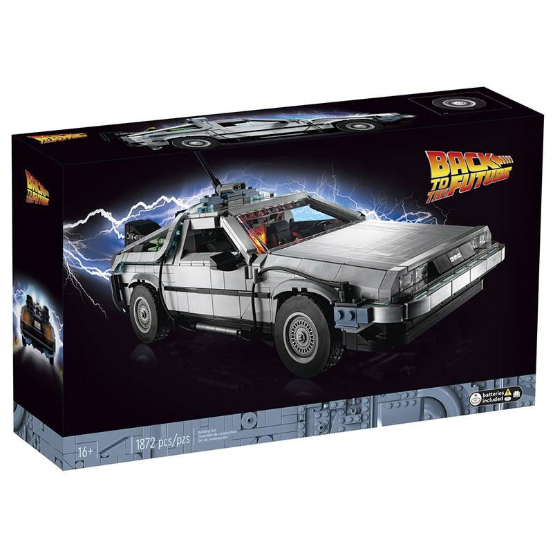 Конструктор 10300 Назад в будущее: Машина времени DeLorean