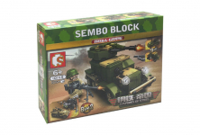 Конструктор Sembo Block Броневик прикрытия