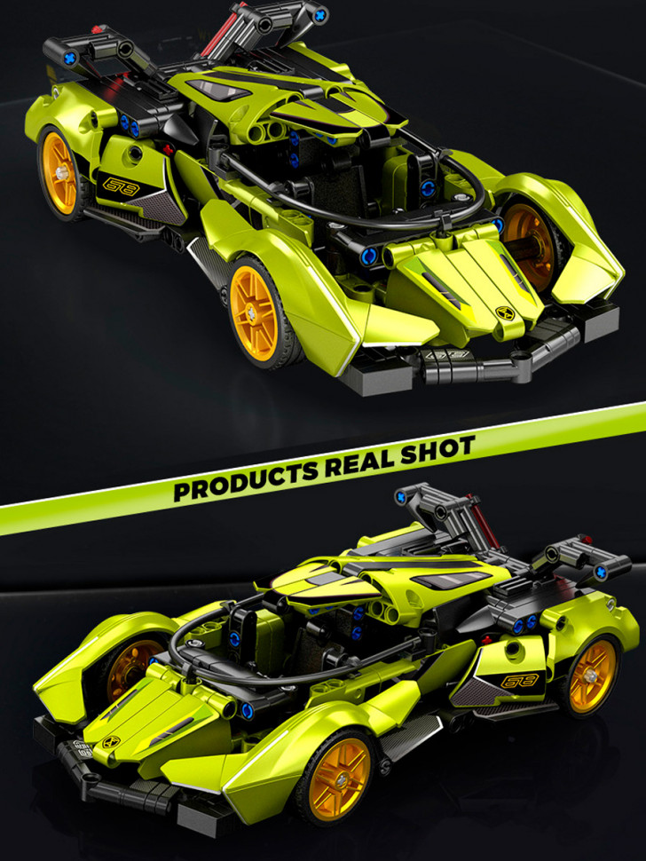 Конструктор Sembo Block Спорткар Lamborghini Vision GT