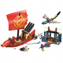 Конструктор аналог Lego Ninjago 71749 Дар Судьбы: Решающая битва