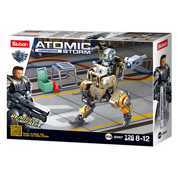 Конструктор Sluban Atomic Storm: Вооружённый патруль