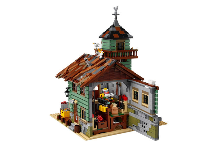 Конструктор аналог Lego Ideas 21310 Старый рыболовный магазин