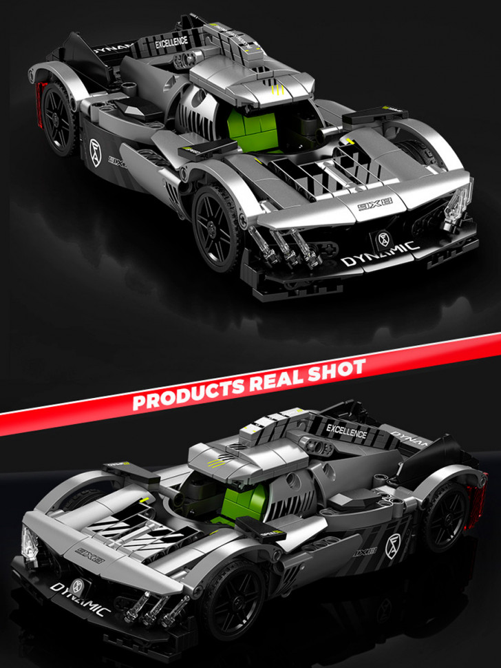 Конструктор Sembo Block Спорткар Peugeot Warrior