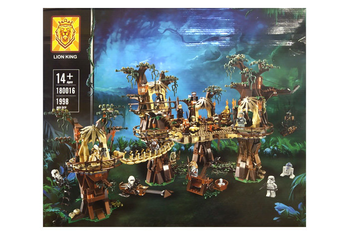 Конструктор Lion King (Lepin) аналог Lego Star Wars 10236 Деревня эвоков