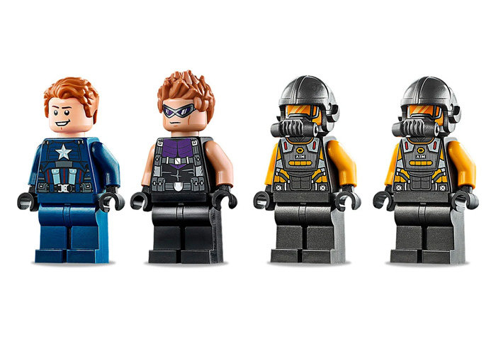 Конструктор LARI аналог Lego Marvel 76143 Мстители: Нападение на грузовик