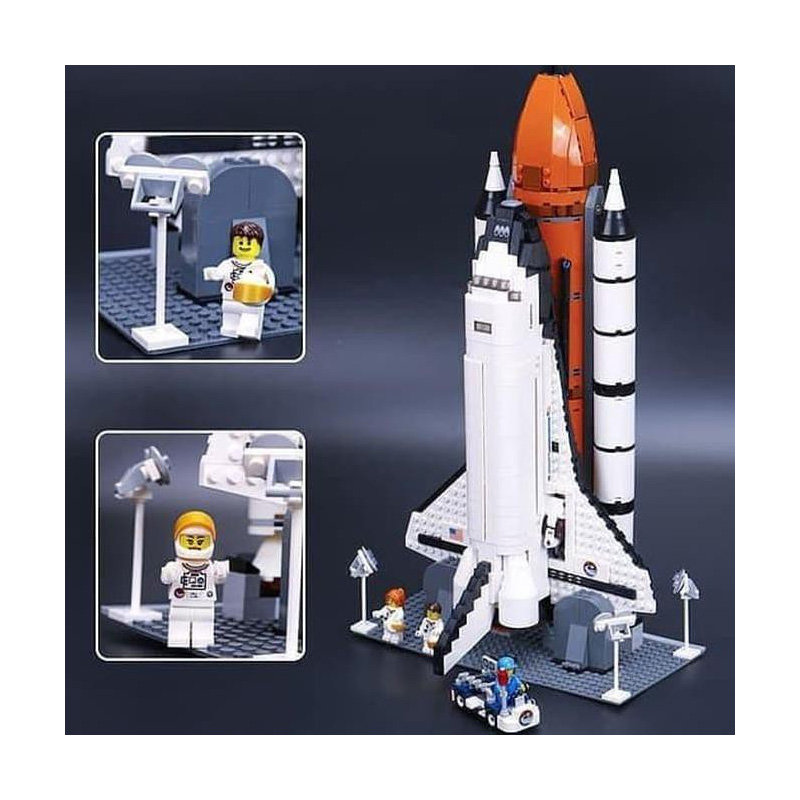 Конструктор Lepin аналог Lego Expert 10231 Экспедиция шаттла