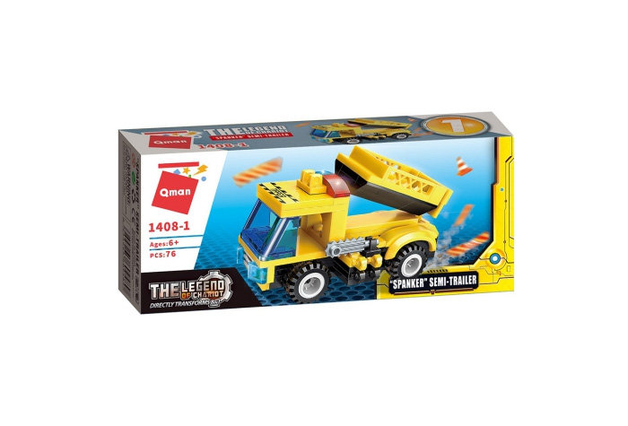 Конструктор Qman (Enlighten Brick) Грузовик Спанкер