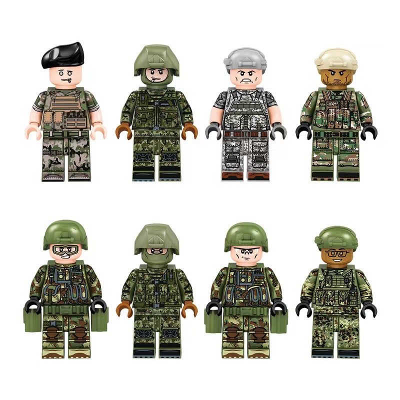 Конструктор SY Военный робот (8 в 1)