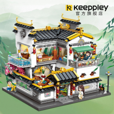 Конструктор Keeppley Китайская улица: мини-отель