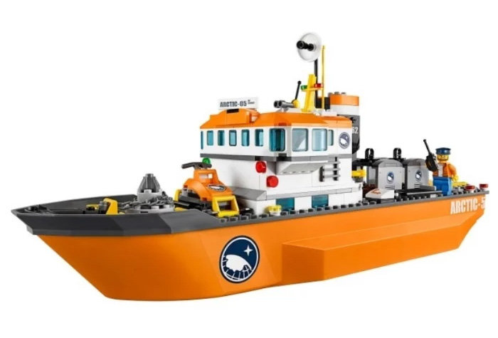 Конструктор аналог Lego City 60062 Арктический ледокол