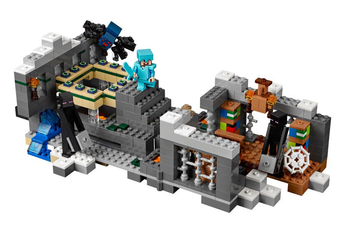 Конструктор BELA аналог Lego Minecraft 21124 Портал в край