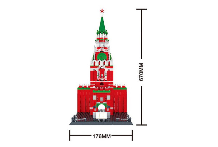 Конструктор Wange Спасская башня Кремля (Москва)