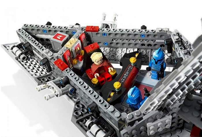 Конструктор Lion King аналог Lego Star Wars 8039 Атакующий крейсер республиканцев класса Венатор