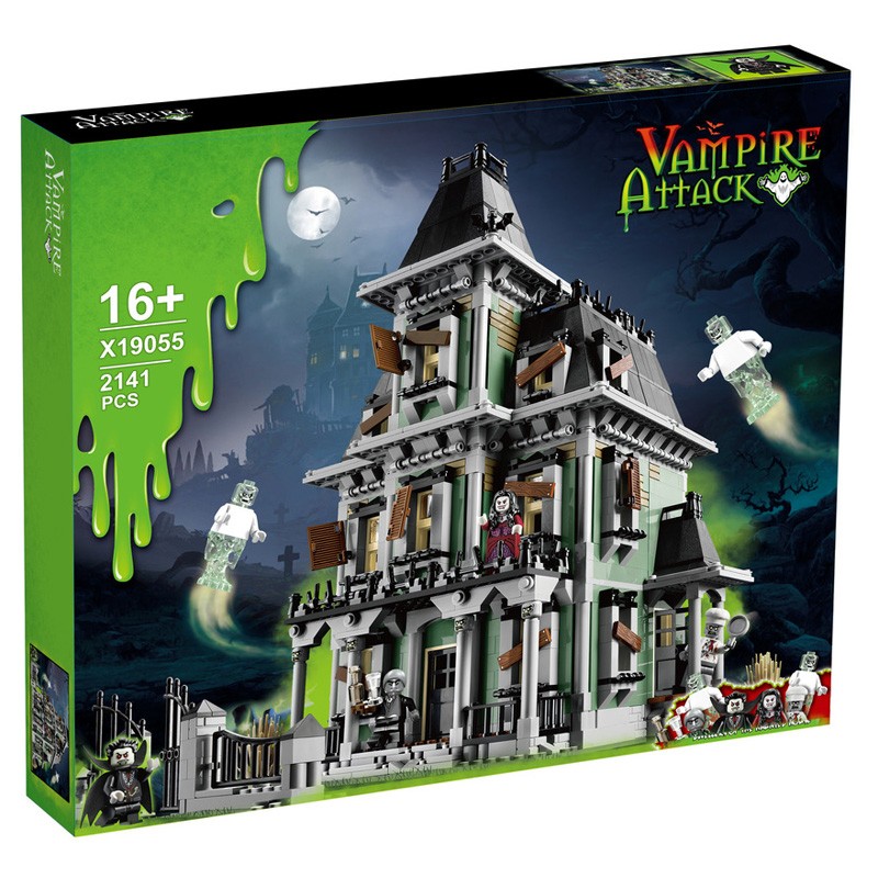 Конструктор аналог Lego Monster Fighters 10228 Дом с привидениями