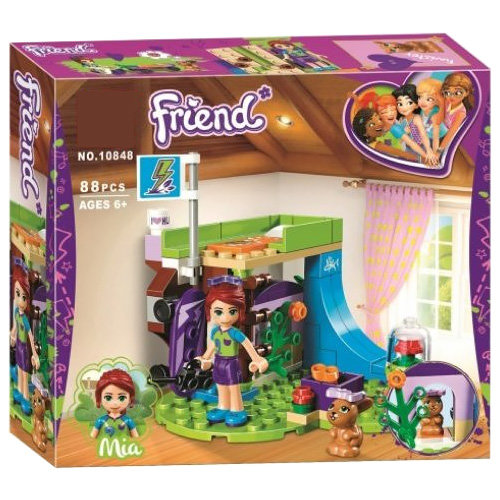 Конструктор BELA аналог Lego Friends 41327 Комната Мии