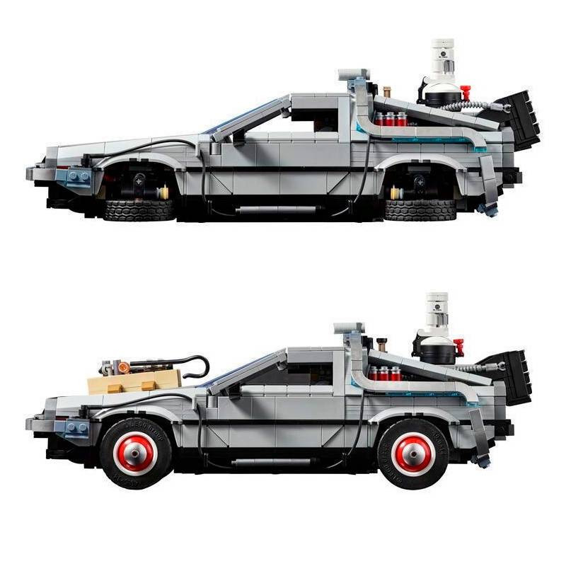 Конструктор 10300 Назад в будущее: Машина времени DeLorean