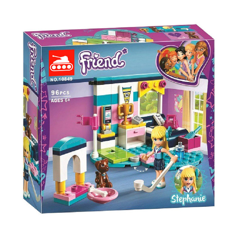 Конструктор аналог Lego Friends 41328 Комната Стефани