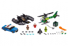 Конструктор LARI аналог LEGO 76120 Бэткрыло Бэтмена и ограбление Загадочника