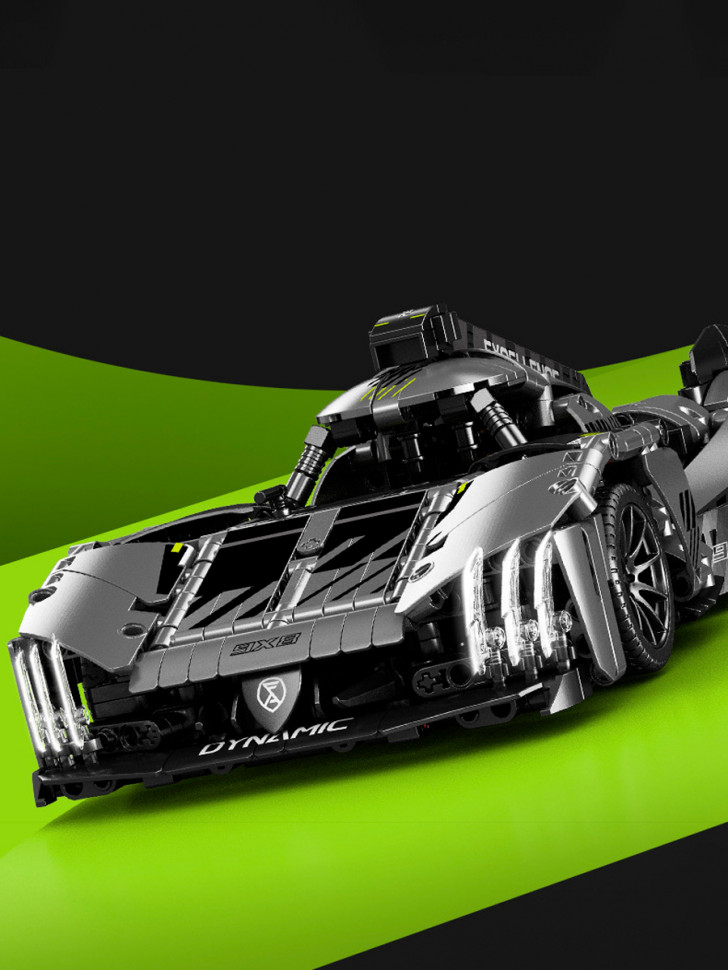 Конструктор Sembo Block Спорткар Peugeot Warrior