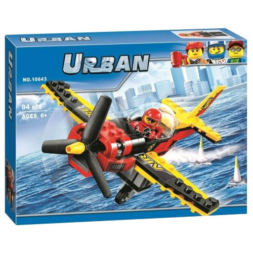 Конструктор BELA аналог Lego City 60144 Гоночный самолёт