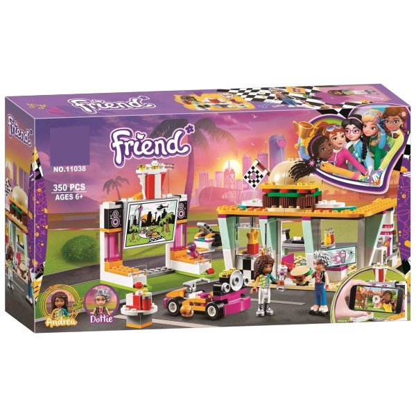 Конструктор Bela аналог Lego Friends 41349 Передвижной ресторан