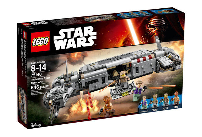Конструктор LEGO Star Wars Военный транспорт Сопротивления