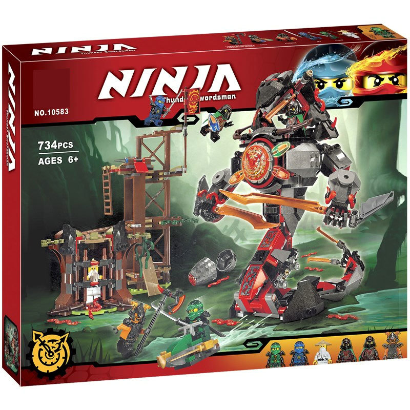 Конструктор аналог Lego Ninjago 70626 Железные удары судьбы