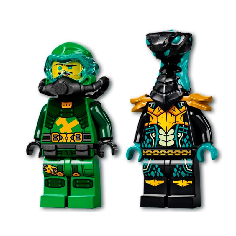 Конструктор аналог Lego Ninjago 71750 Водный робот Ллойда