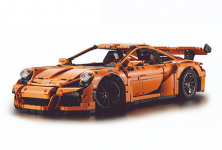 Конструктор Decool аналог LEGO 42056 Porsche 911 GT3 RS (оранжевый)
