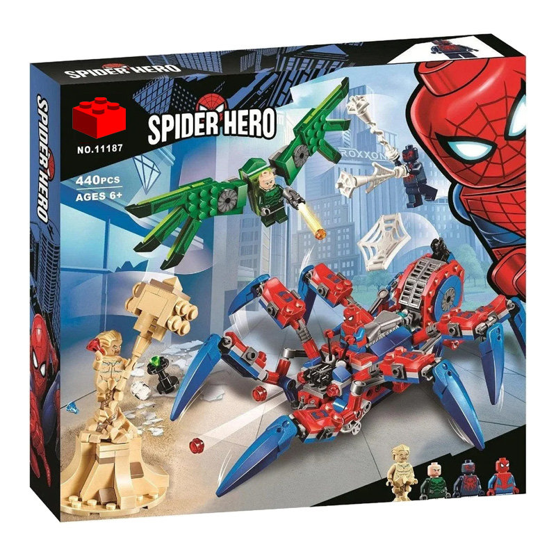 Конструктор аналог LEGO 76114 Паучий вездеход