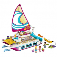 Конструктор аналог Lego Friends 41317 Катамаран Саншайн