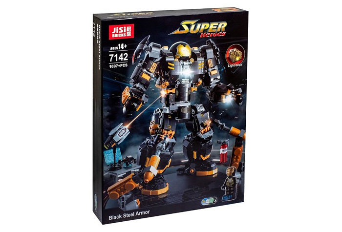 Конструктор JiSi Bricks (Decool) Black Hulk Buster — MK41