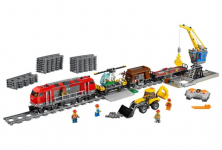 Конструктор Lion King (Lepin) аналог Lego City 60098 Мощный грузовой поезд
