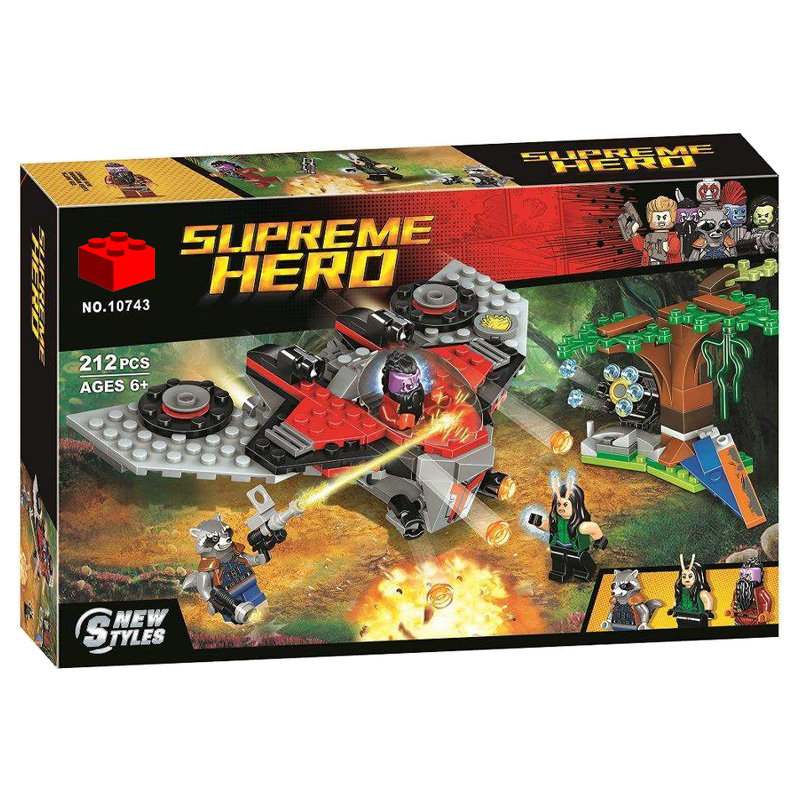 Конструктор BELA аналог LEGO 76079 Нападение Тазерфейса