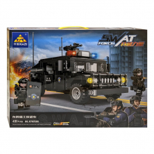 Конструктор KAZI Спецотряд SWAT: Хаммер