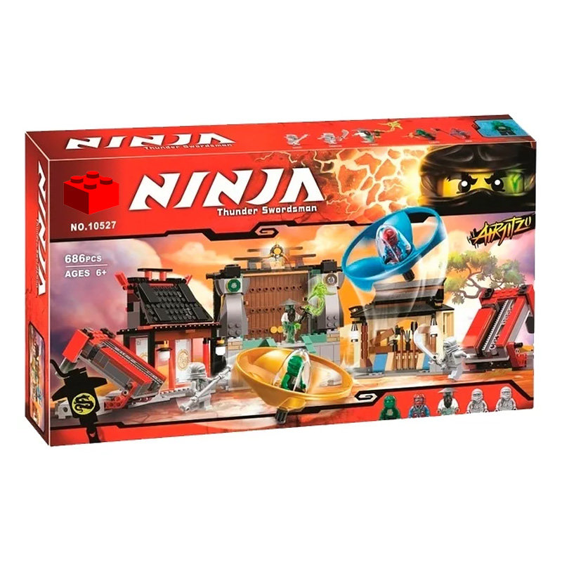 Конструктор BELA аналог Lego Ninjago 70590 Аэроджитцу: поле битвы