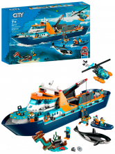 Конструктор аналог Lego City 60368 Корабль «Исследователь Арктики»