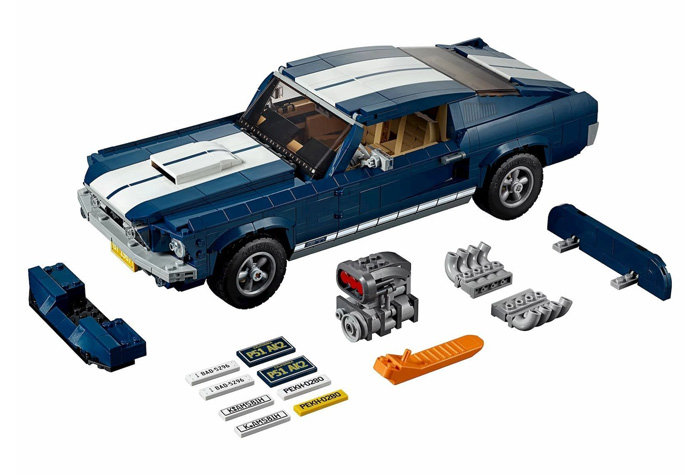 Конструктор LARI аналог Lego Expert 10265 Ford Mustang