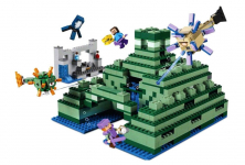 Конструктор LELE аналог Lego 21136 Подводная крепость