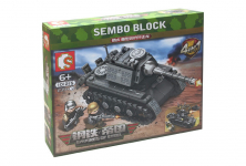 Конструктор Sembo Block Немецкая САУ «Ягдтигр»