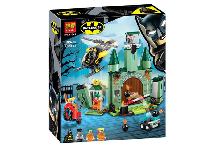 Конструктор LARI аналог Lego DC 76138 Бэтмен и побег Джокера
