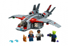 Конструктор BELA аналог LEGO 76127 Капитан Марвел и атака скруллов